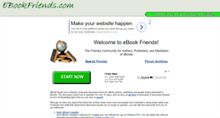 Desktop Screenshot of ebookfriends.com